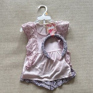 Btween 3T Purple Outfit with Headband